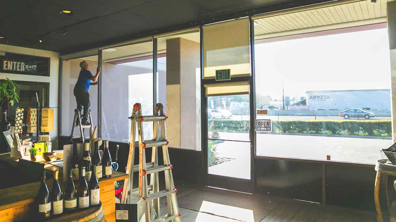 window security film commercial window film