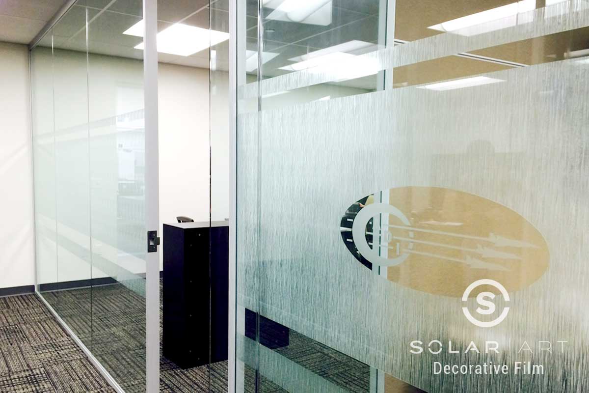 Solyx clear waters decorative window film