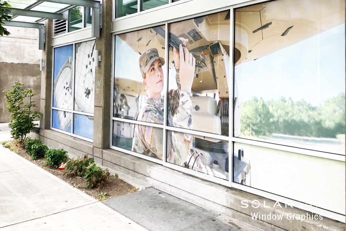 Storefront Window Graphics in Seattle, Washington