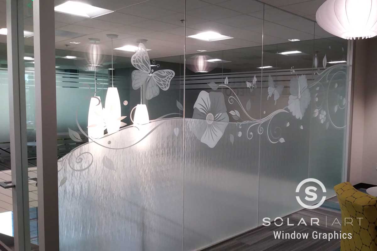 Custom pattern window graphics