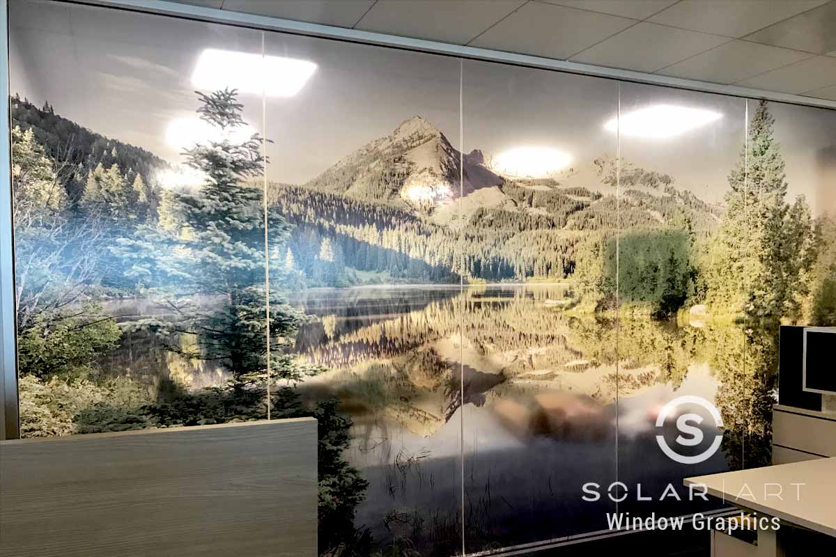 Nature image window graphics