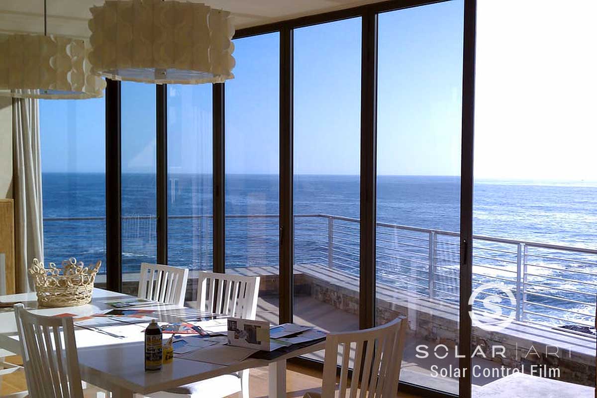 Ocean view window film