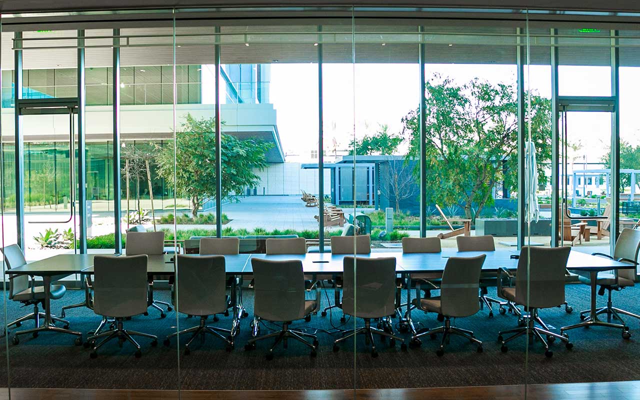 neutral solar window film for commercial office buildings