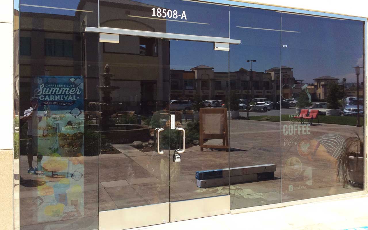 energy efficient window film for business storefronts