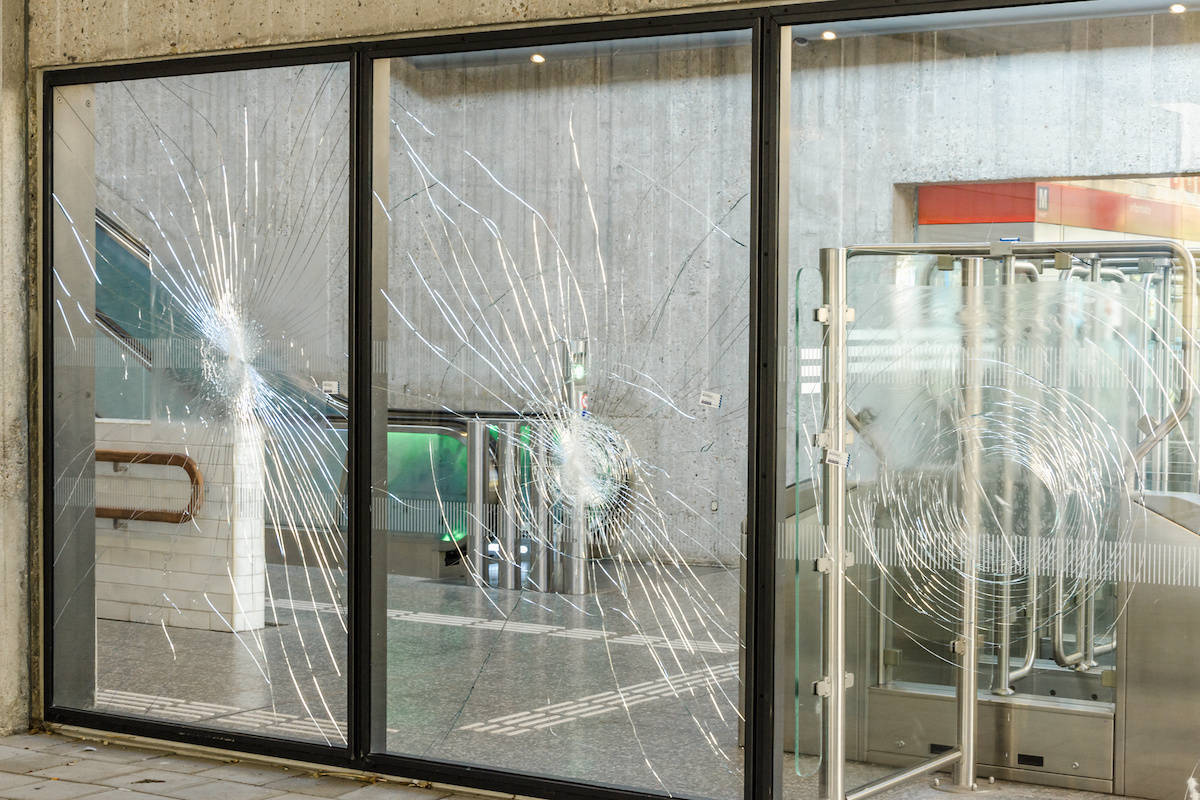 Dallas anti-graffiti security window film